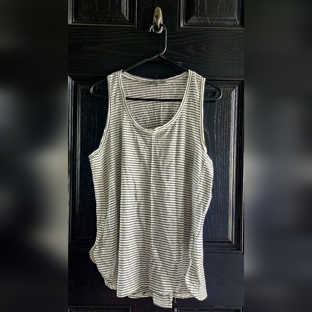Sunday in Brooklyn stripe layering tank/medium. Evereve